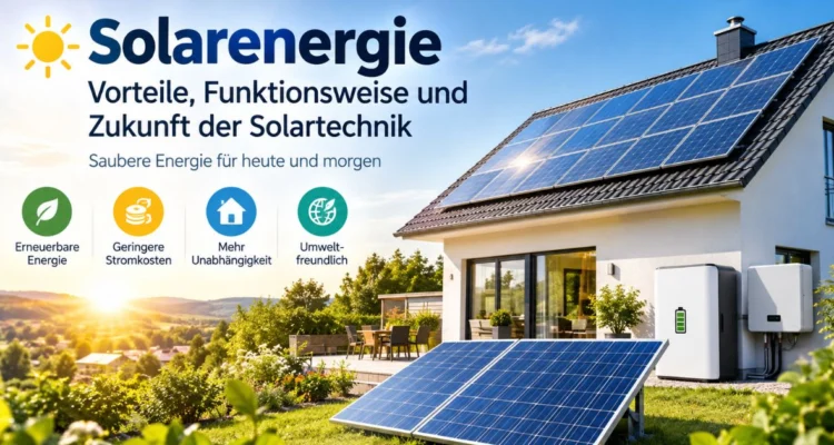 Solarenergie: Vorteile, Funktionsweise und Zukunft der Solartechnik
